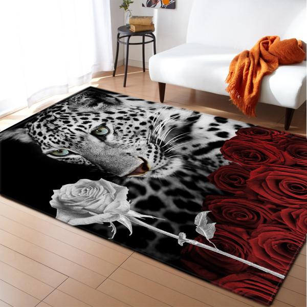 Animal New Cartoon Large Carpet Source Wholesale Feather ins Style Bedroom Floor Mats