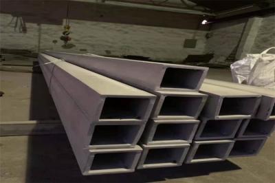 A cavidade de aço galvanizada construção seciona a tubulação de aço soldada retangular