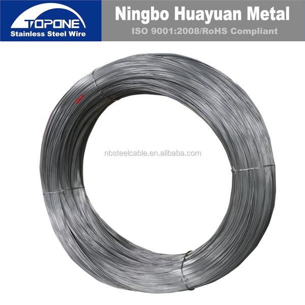 borde redondo liso superficial brillante recto de acero inoxidable del alambre de acero de la primavera del chorreo con granalla de 1.2m m