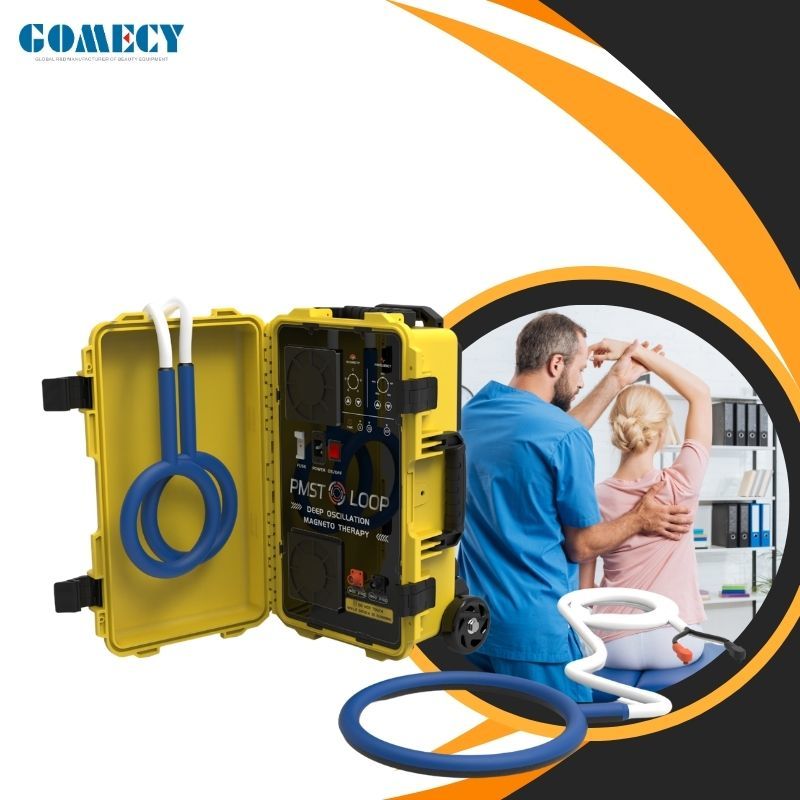 PMST LOOP Magnetic Therapy Machine High Intensity PEMF Device for Physiotherapy Pain Relief Muscle Recovery Sports Rehabilitation Equipment OEM ODM