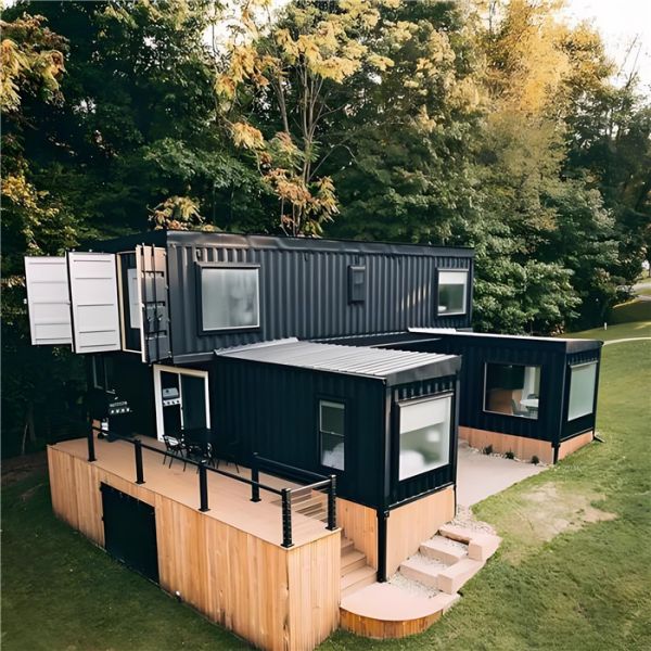 Eco Friendly Prefabricated Container Homes for Campground Warehouse