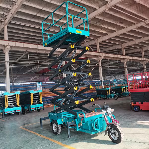 Hydraulic Warehouse Scissors Lift Platform 500kg For Material Handling