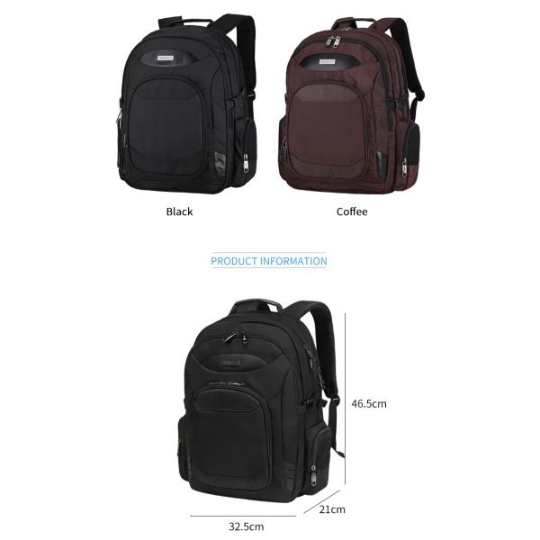 Vente chaude sac à dos de voyage d'affaires portable imperméable à l'eau de grande capacité homme sac à dos