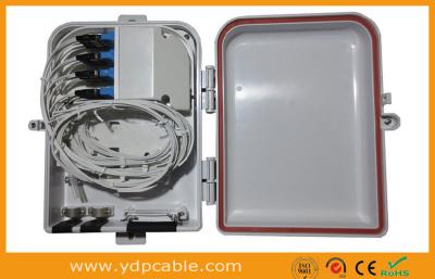 Caixa dupla do divisor da fibra óptica da camada para o divisor 1x16 LGX do PLC modular/caixa distribuição do cabo