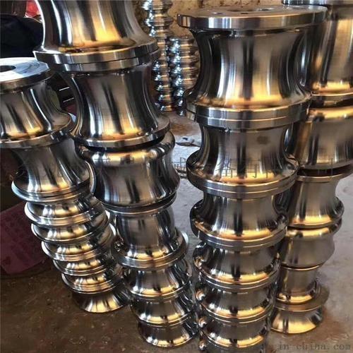 Carbon Steel Pipe Machine Spare Parts , Steel Pipe Rollers CE ISO Approval