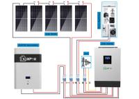 système solaire Kit For Home Energy Storage d'hybride de 230V 3kw 5kw