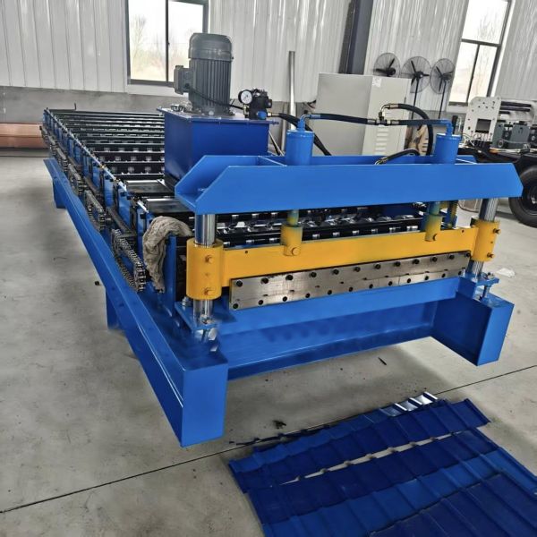 0.3-0.8mm Double Layer Roof Roll Forming Machine Ibr & Corrugated Tile Sheet Making Machine