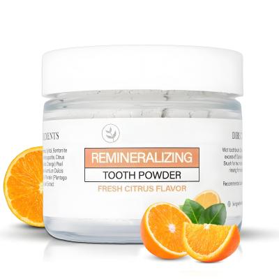 Citrus Hydroxyapatite Remineralizing Tooth Powder Fluoride Free for Kids And Adults