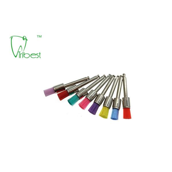 Teeth Polishing Brush Nylon Brush Pencil Flat Dental Polishing Kit