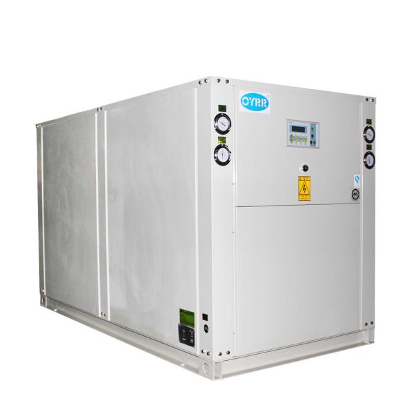 Commercial Box Type Water Cooled Chiller Machine Industrial R22/R407c/R134a Refrigerant