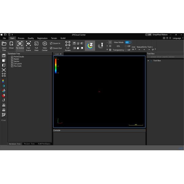 Fully Self Developed Point Cloud Process Software