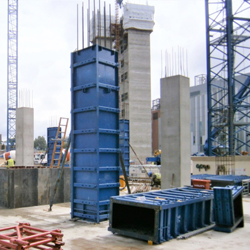 Reusable Adjustable Steel Column Formwork for Concrete Construction with Q235 Steel