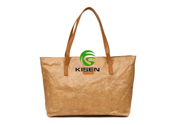 Lightweight Tyvek Shopping Bag Custom Dupont For Travel Tote Type Eco Friendly