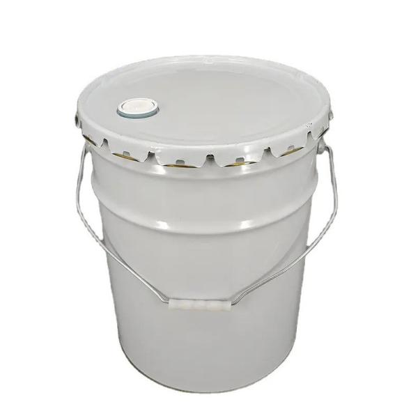 Customizable Recyclable Metal Tinplate Pails With Removable Lid For Indoor And Outdoor Use