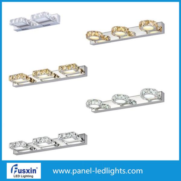 Stainless Steel Makeup LED Mirror Lights / Electric Bathroom Mirror Light Fixtures