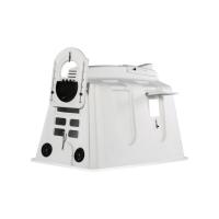Panneau latéral en polyéthylène blanc rectangulaire résistant aux intempéries