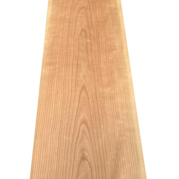 Couverture murale en bois de cerisier en faisceau de couronne coupé 0,45 mm
