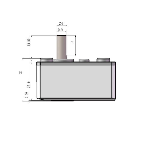 Caixa de engrenagens pequena Mini Worm Gear Motor do motor 4632 da C.C. Jgy 370 de Rosh