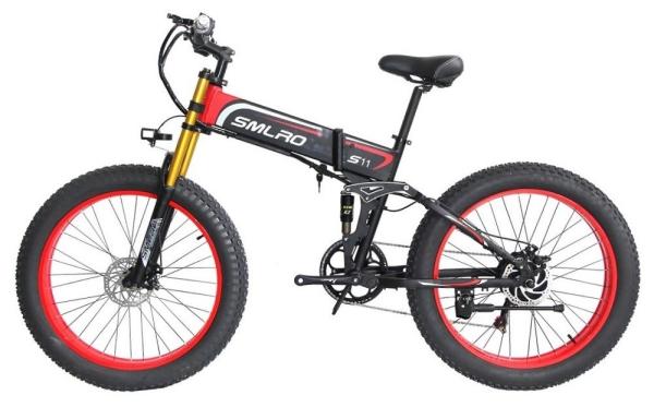 35km/H Fat Tire Folding Electric Bike Downtube Battery ROSH Approved