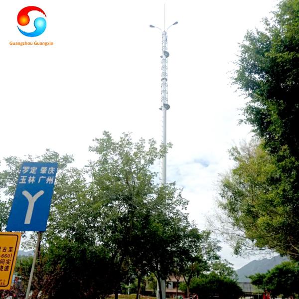 Urban Street High Mast Light Tower 4.5m Galvanised Steel Poles
