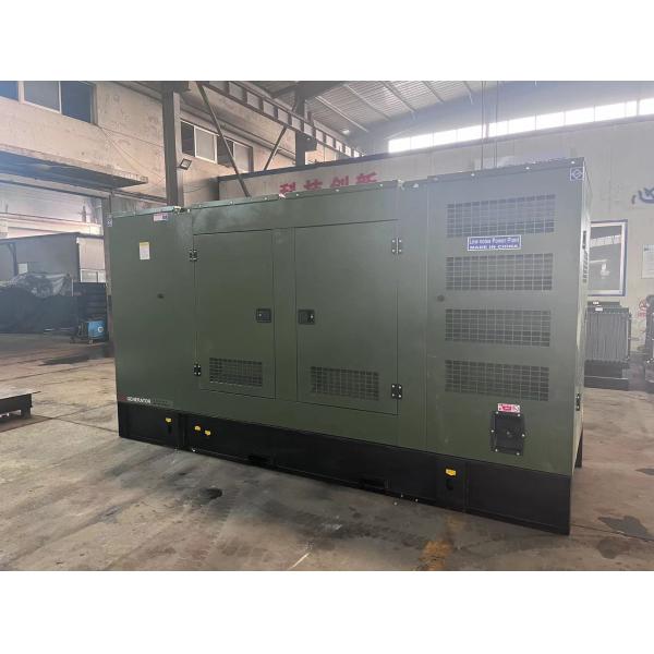 Guangxi Yuchai 375KVA Silent Speaker Diesel Generator Set with Water Cooling System