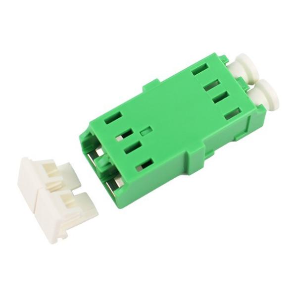 Fiber Optic FTTH LC APC Adapter Duplex Green SC Foot Type Adaptor