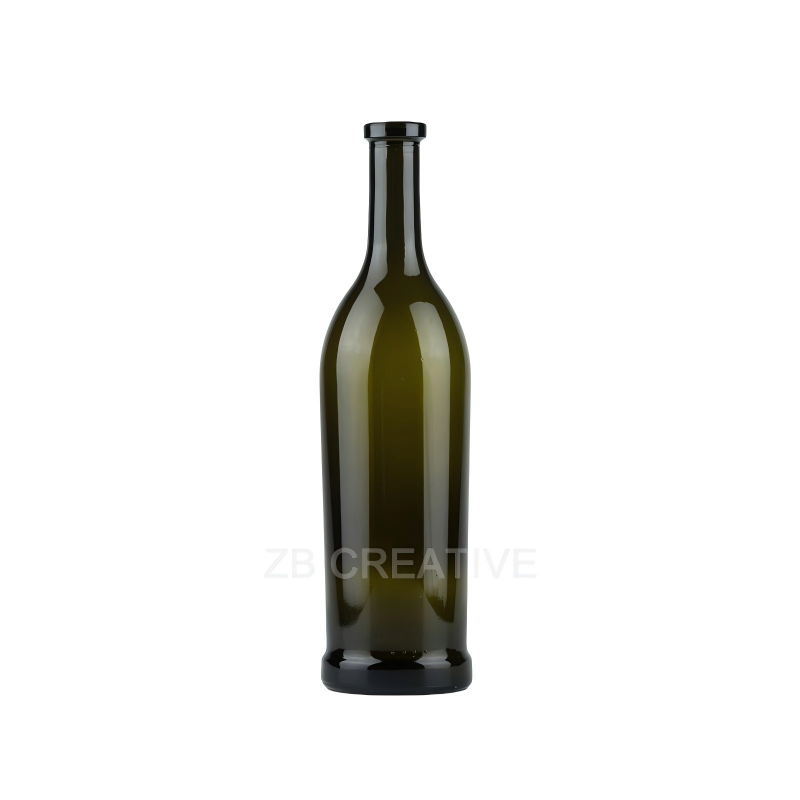 Storage 750ml Empty Wine Glass Bottle Bar Closure Red Wine Storage 555g 1740C