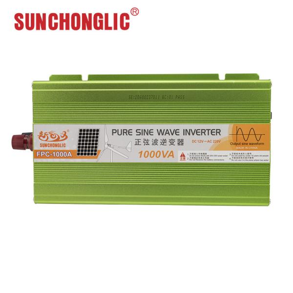 1000W Pure Sine Power Inverter 12VDc 220VAc 1KVA 50Hz Easy Connection