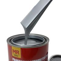 M130 1K Pintura de automóviles de plata extra fina Pinturas de acabado de automóviles Resistencia a las condiciones climáticas