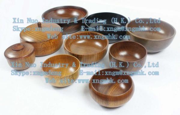 Large wooden bowls, wooden bowl, wooden rice bowl, wooden bowl, wooden bowls of children