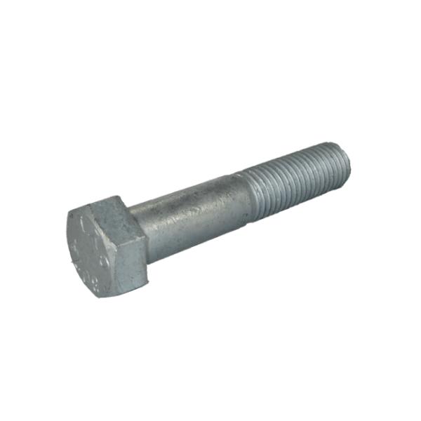 Carbon Steel Metric Hex Head Cap Screw 4.8 8.8 Grade DIN933 DIN931 16mm - 70mm Length