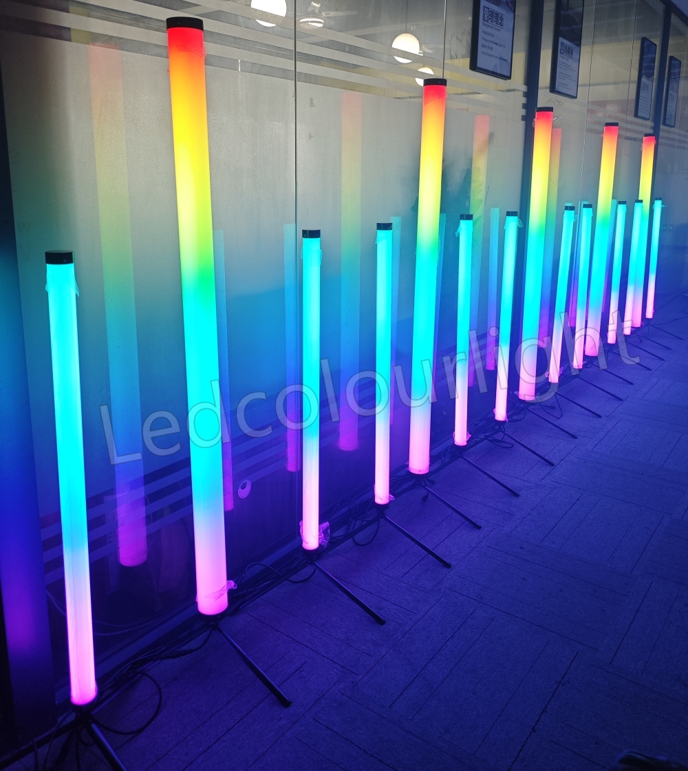50mm Diameter DC24V DMX512 Control LED Pixel Tube for Stage and Event Lighting