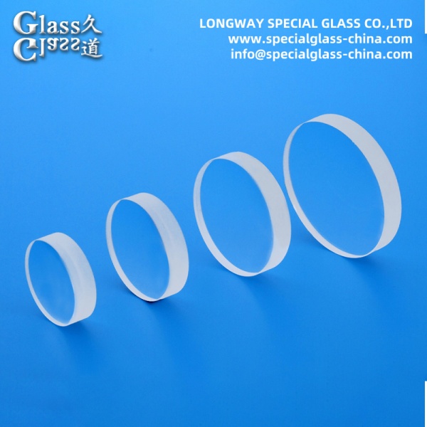 High-precision Fused Silica Optical Achromatic Doublet Lens With Ar Coating