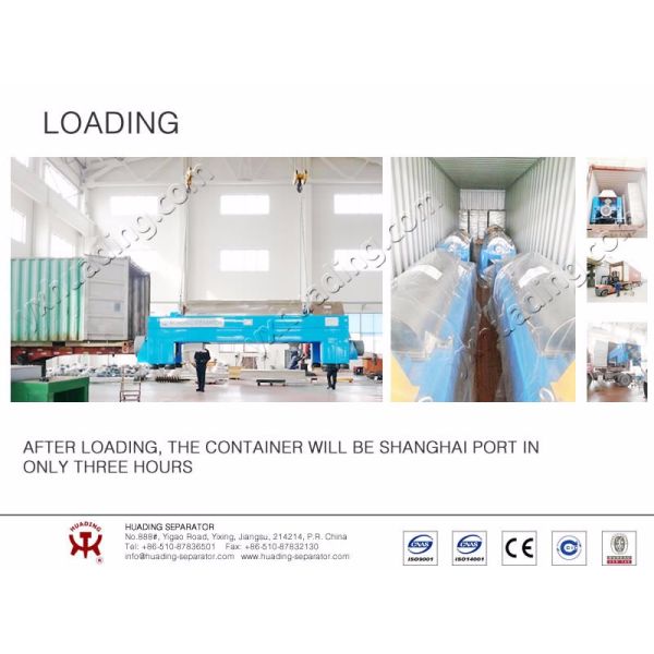 3 Phase Decanter Centrifuge for Petroleum Oil Sludge Centrifuge Separator