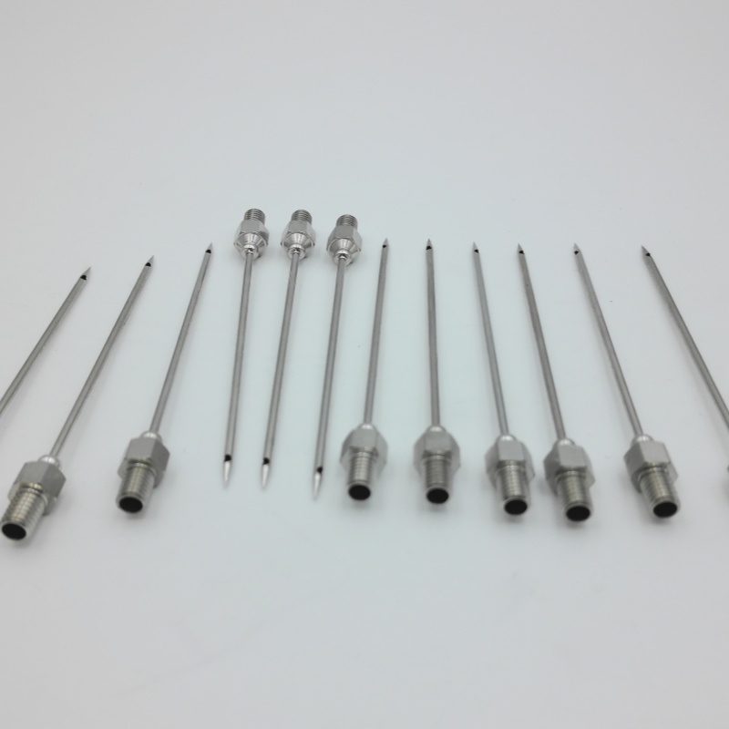 Stainless Steel Capillary Tube Side Hole Puncture Needle Tapered