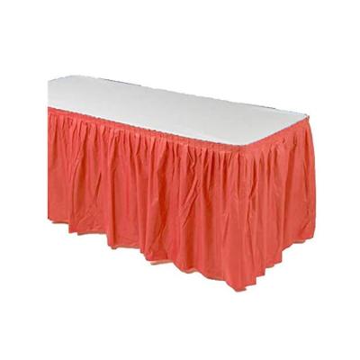 Jupes en plastique jetables non toxiques de Tableau pour le salon commercial/affaires commerciales