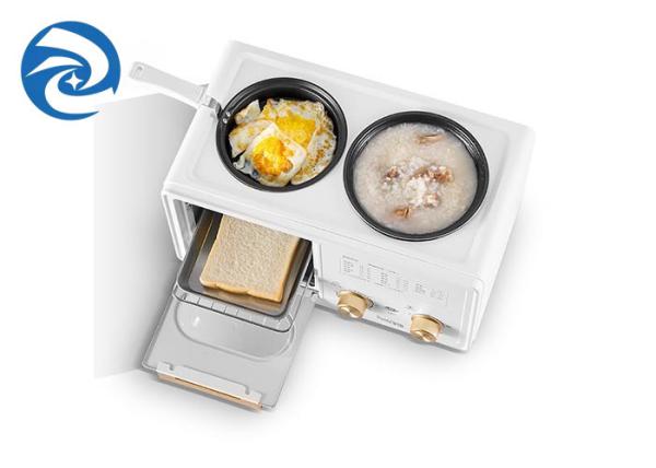 6L Electric Skillet 3 In 1 Multi Cookers , 6.3qt Light Breakfast Machine