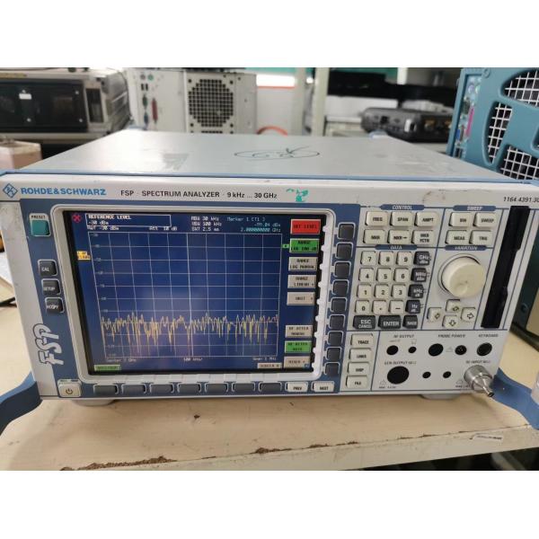 Rohde and Schwarz FSP30 Benchtop RF Spectrum Analyzer 9 KHz to 30 GHz with -155 dBm Noise Level and Pre-Owned Tested