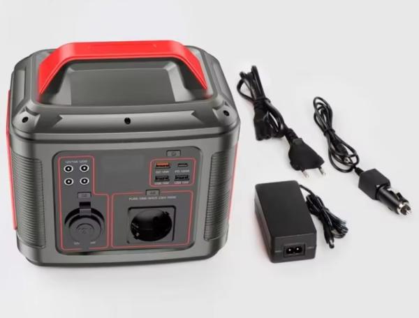 300W Emergency Power Supply Back-Up Source Battery 300Wh Pure Sine Wave Portable Power Station Outdoor Power Supply