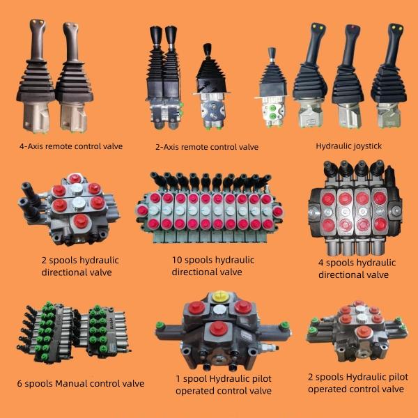 Blue DPX050/7 Proportional Directional Valve for WALVOIL Customized Solution