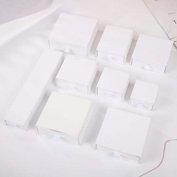 Others Custom Luxury Drawer Slider Cardboard Gift Jewelry Necklace Bracelet Ring Packaging Paper Box