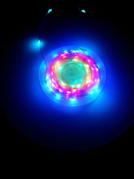 Wholesale 5V RGB SMD 5050 LED Light Strip Portable with 24-KEY Control Set IP20 Fantastic for Parties Copper Body