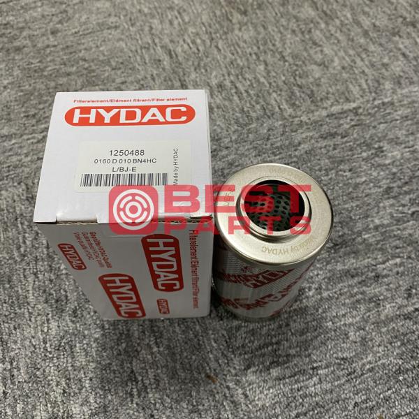 Filtro de óleo hidráulico diesel HYDAC das peças de maquinaria da construção do caminhão 0160D010BN4HC