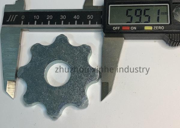 O carboneto 8pt padrão original derrubou cortadores de trituração com o revestimento de zinco para plainas de EDCO