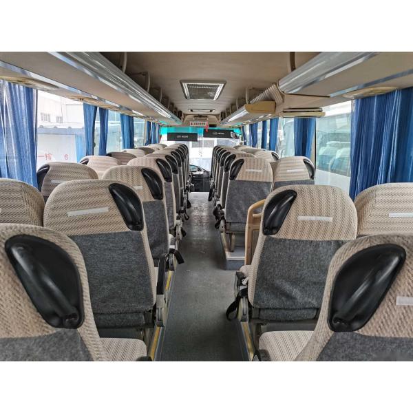 12m Airbag Chassis KLQ6125 53 Seats Used Higer Bus Euro III Coach Bus
