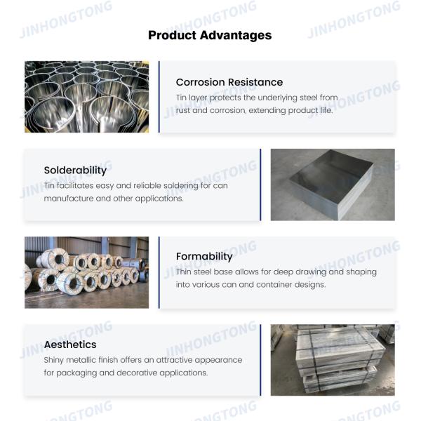 SPCC 0.22mm MR Tinplate TS245 TS275 Printed Tinplate Sheet for Customer Satisfaction
