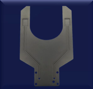 精密セラミックウェーハハンドリングアーム 酸化アルミニウム