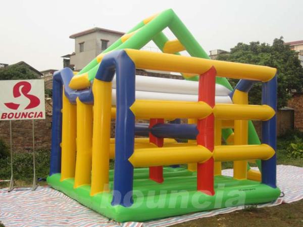0.9mm PVC Tarpaulin Inflatable Water Sports /  Water Park Games With Blob