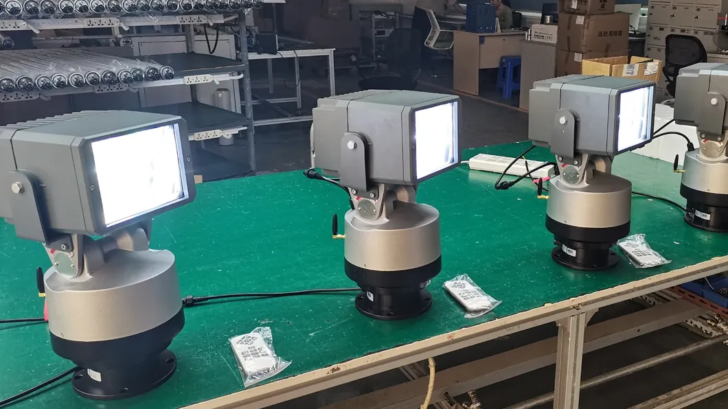 Luces LED de búsqueda y rescate para botes, impermeables IP65, acero inoxidable, aluminio, prisión, buque de guerra, embarcación marina, expedición marítima, 300 metros