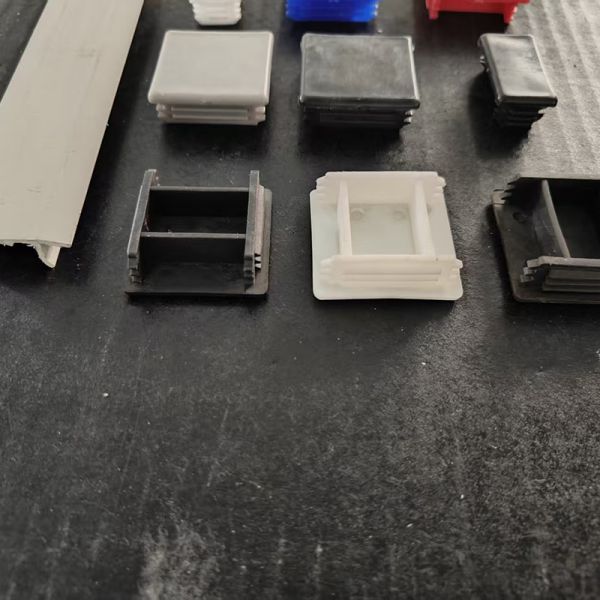 Colorful Plastic C Channel Cover Anti Scratch Protective C Channel End Caps For Strut Rail